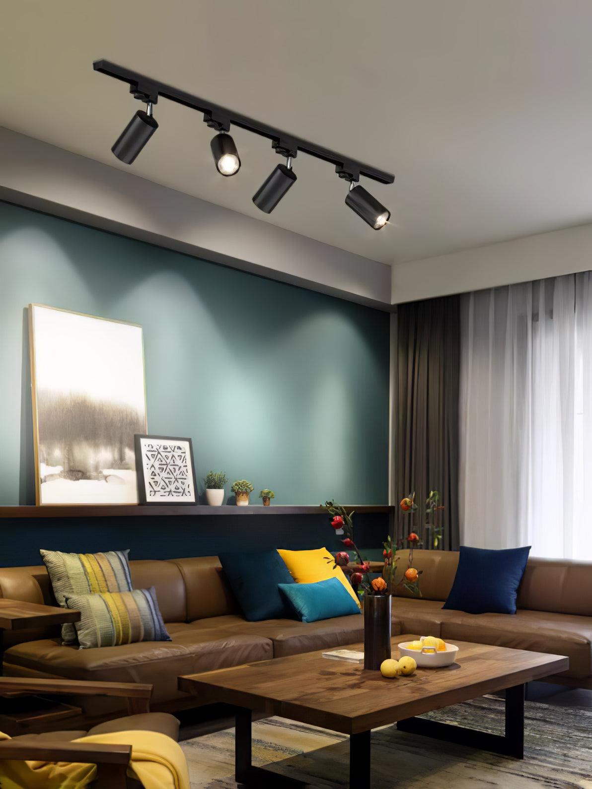 Faretto Regolabile per Soffitto a Binario