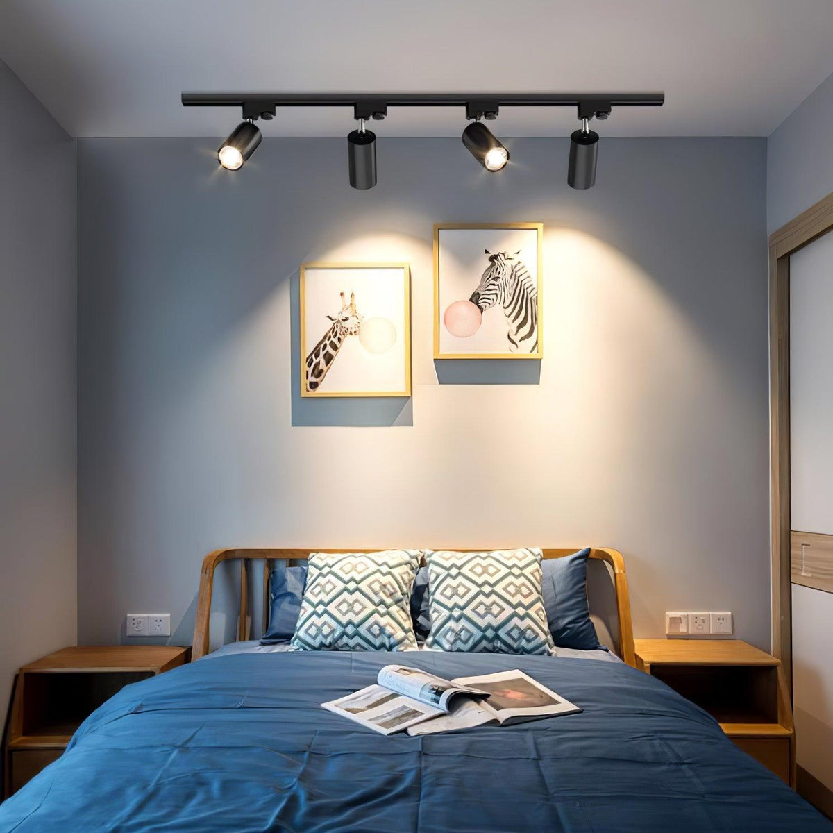 Faretto Regolabile per Soffitto a Binario