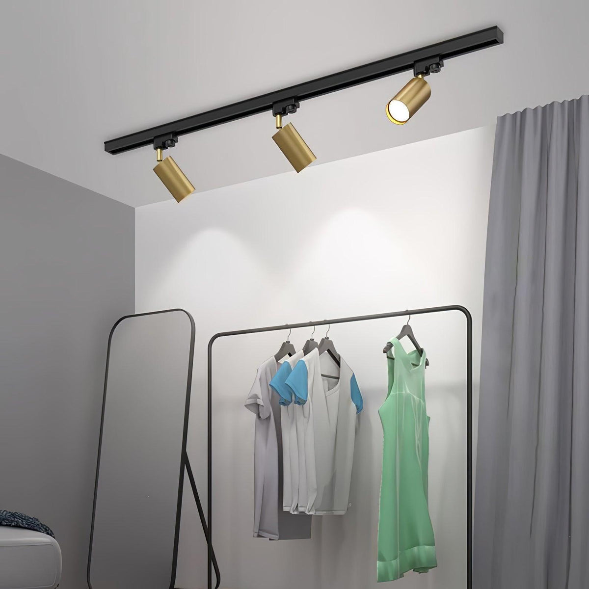 Faretto Regolabile per Soffitto a Binario