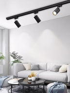 Faretto Regolabile per Soffitto a Binario