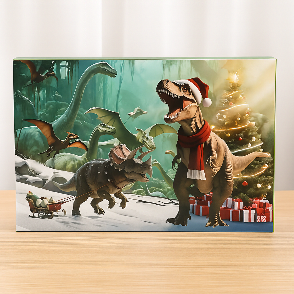 Calendario dell'Avvento Dinosauri – 24 Figure di Dinosauri per Bambini