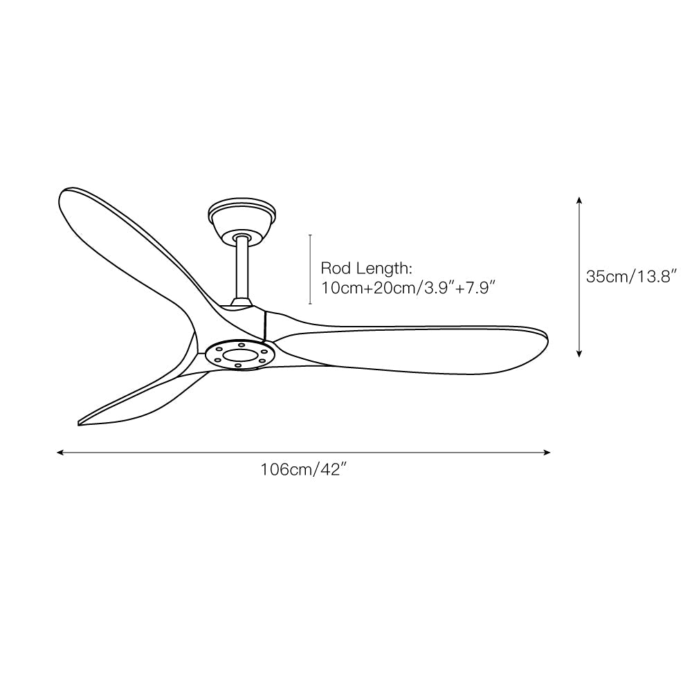 Ventilatore da soffitto Aero Breeze
