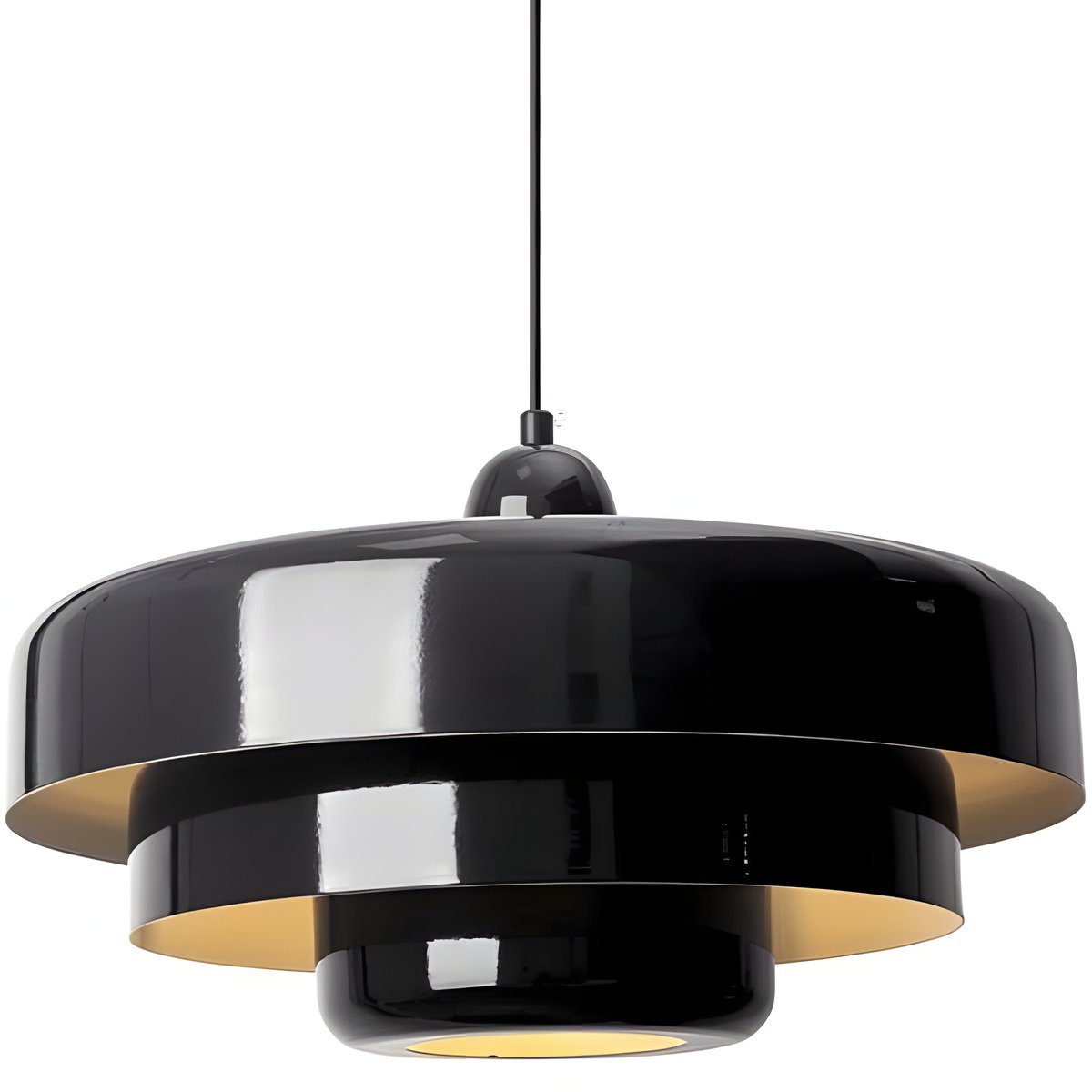 Aetna Scandinavian Triple Layer Disc Colorful Pendant Light