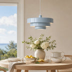 Aetna Scandinavian Triple Layer Disc Colorful Pendant Light