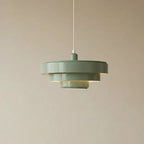 Aetna Scandinavian Triple Layer Disc Colorful Pendant Light
