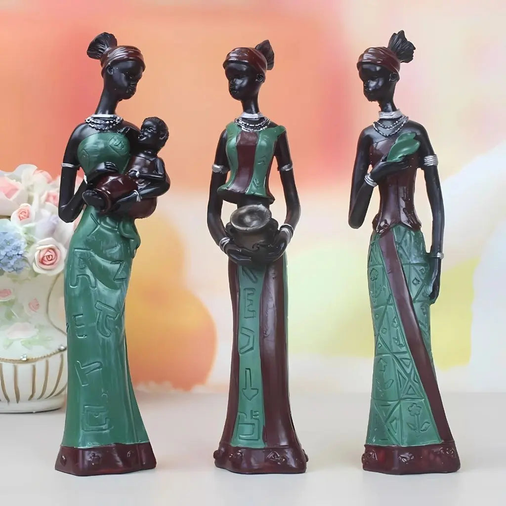 Set di Figurine Africane Amara