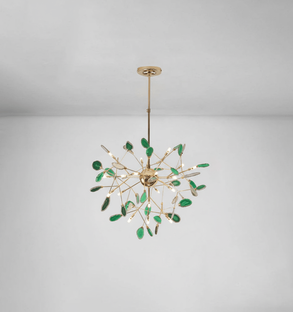 Lampadario in Agata Flake