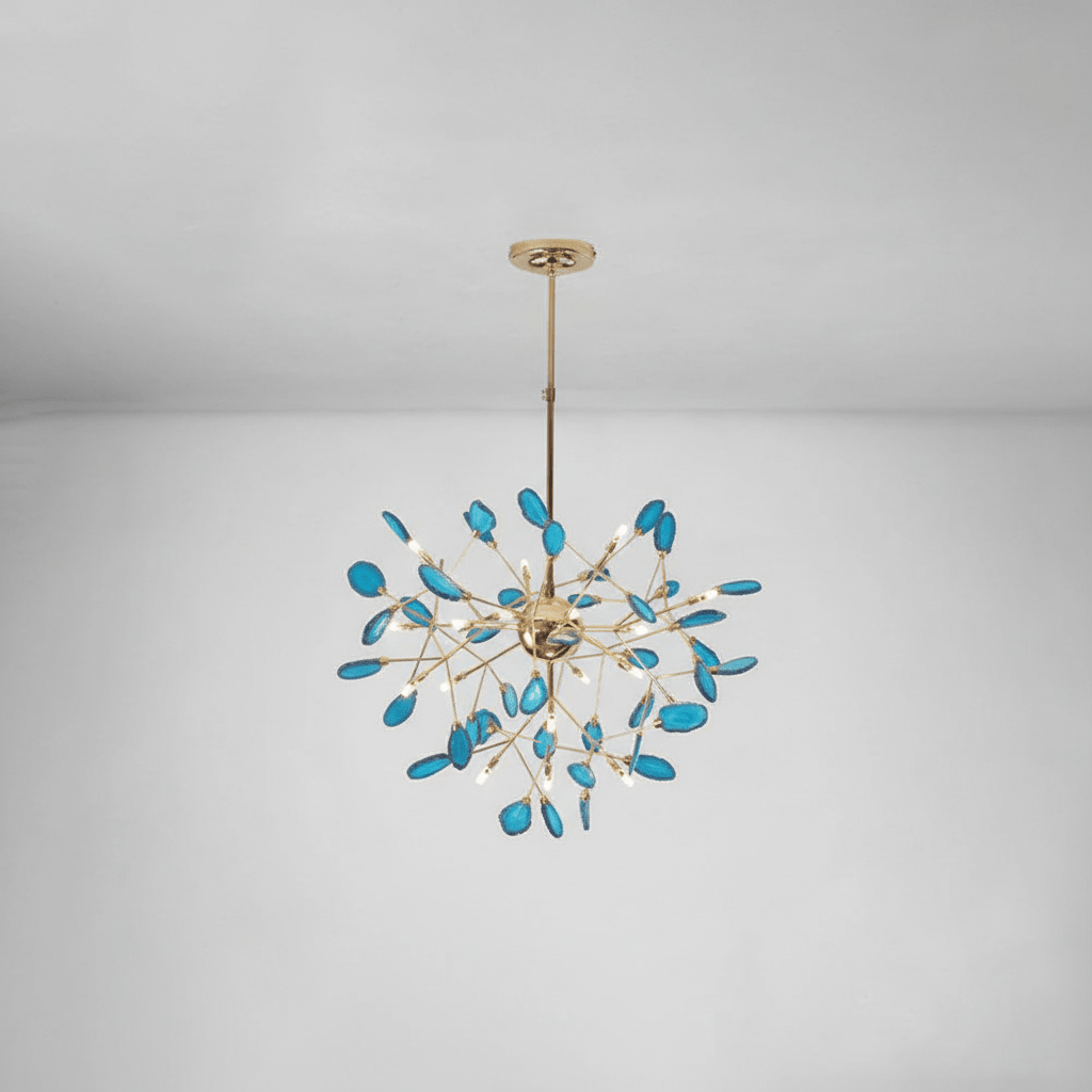 Lampadario in Agata Flake