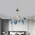 Lampadario in Agata Flake