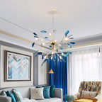 Lampadario in Agata Flake