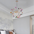 Lampadario in Agata Flake