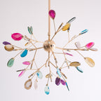 Lampadario in Agata Flake