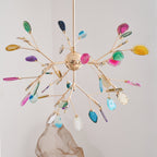 Lampadario in Agata Flake