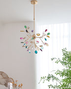 Lampadario in Agata Flake