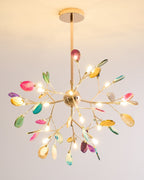 Lampadario in Agata Flake