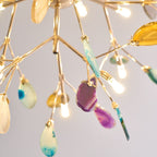 Lampadario in Agata Flake