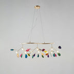 Lampadario in Agata Flake