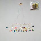 Lampadario in Agata Flake