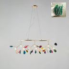 Lampadario in Agata Flake