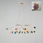 Lampadario in Agata Flake
