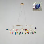 Lampadario in Agata Flake