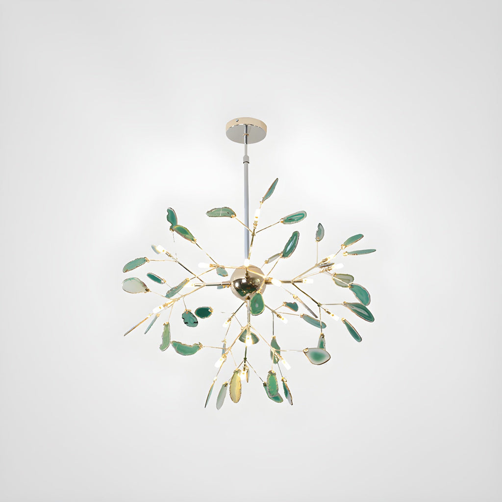 Lampadario in Agata Flake