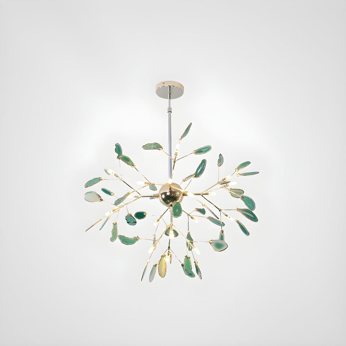 Lampadario in Agata Flake