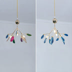 Lampadario in Agata Flake