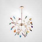Lampadario in Agata Flake