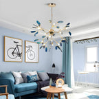 Lampadario in Agata Flake
