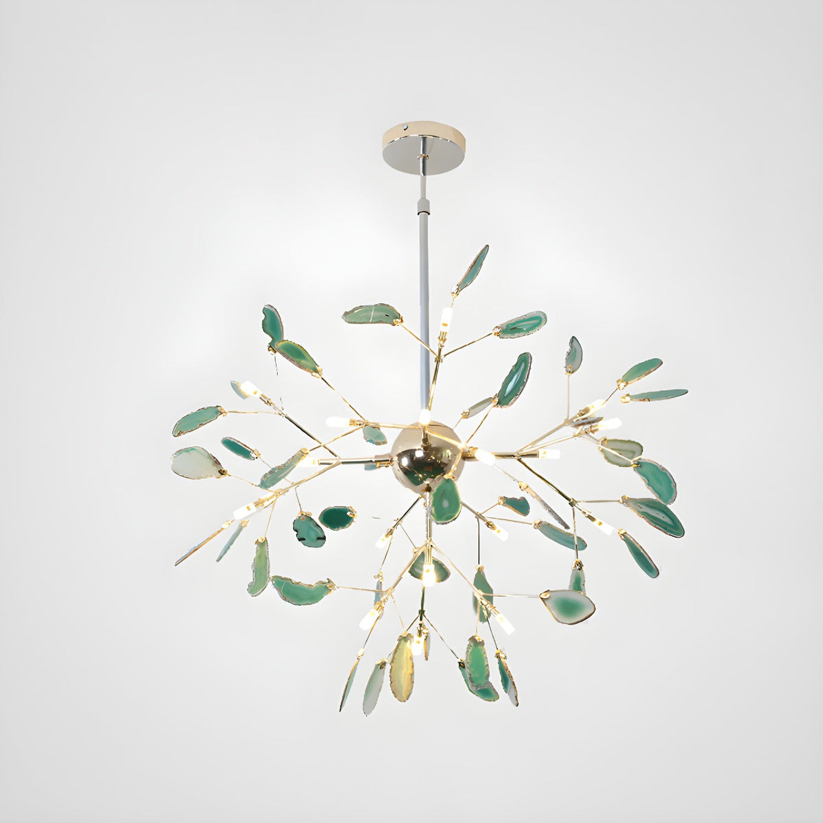 Lampadario in Agata Flake