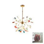 Lampadario in Agata Flake