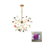 Lampadario in Agata Flake