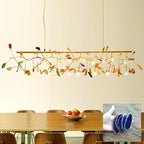 Lampadario in Agata Flake