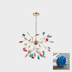 Lampadario in Agata Flake