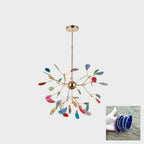 Lampadario in Agata Flake