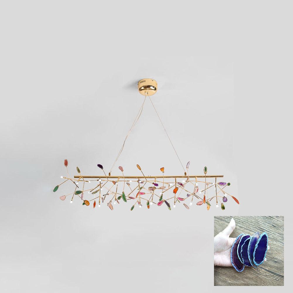 Lampadario in Agata Flake