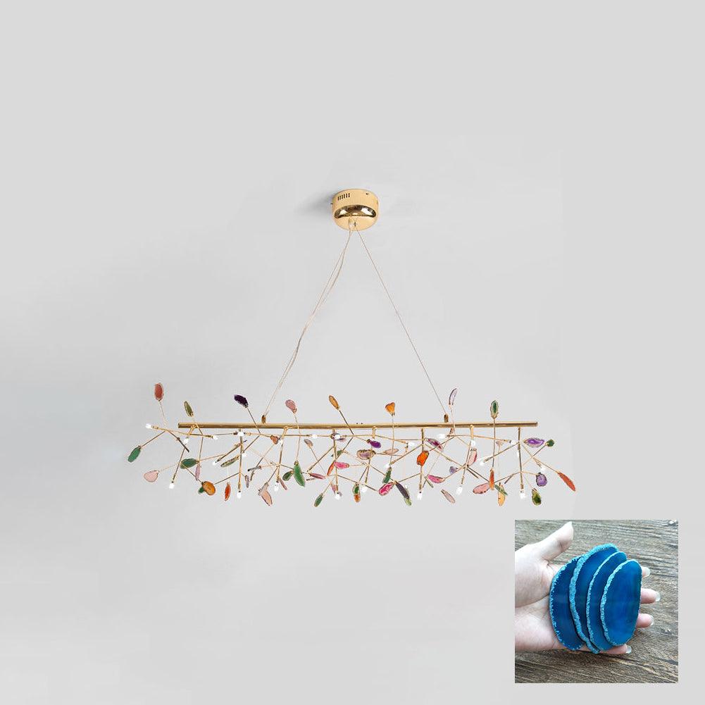 Lampadario in Agata Flake