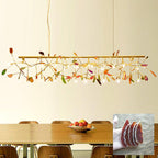 Lampadario in Agata Flake