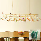 Lampadario in Agata Flake