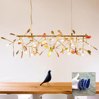 Lampadario in Agata Flake