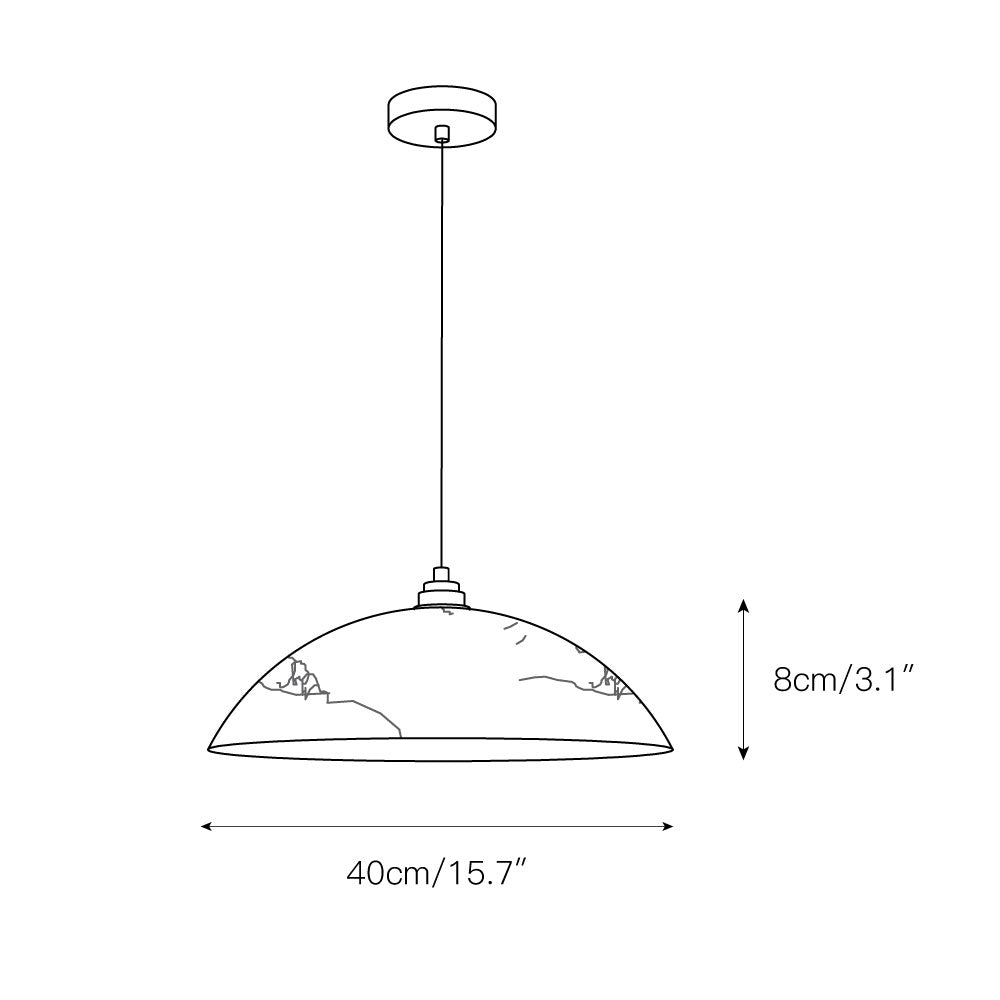 Lampadario in Alabastro