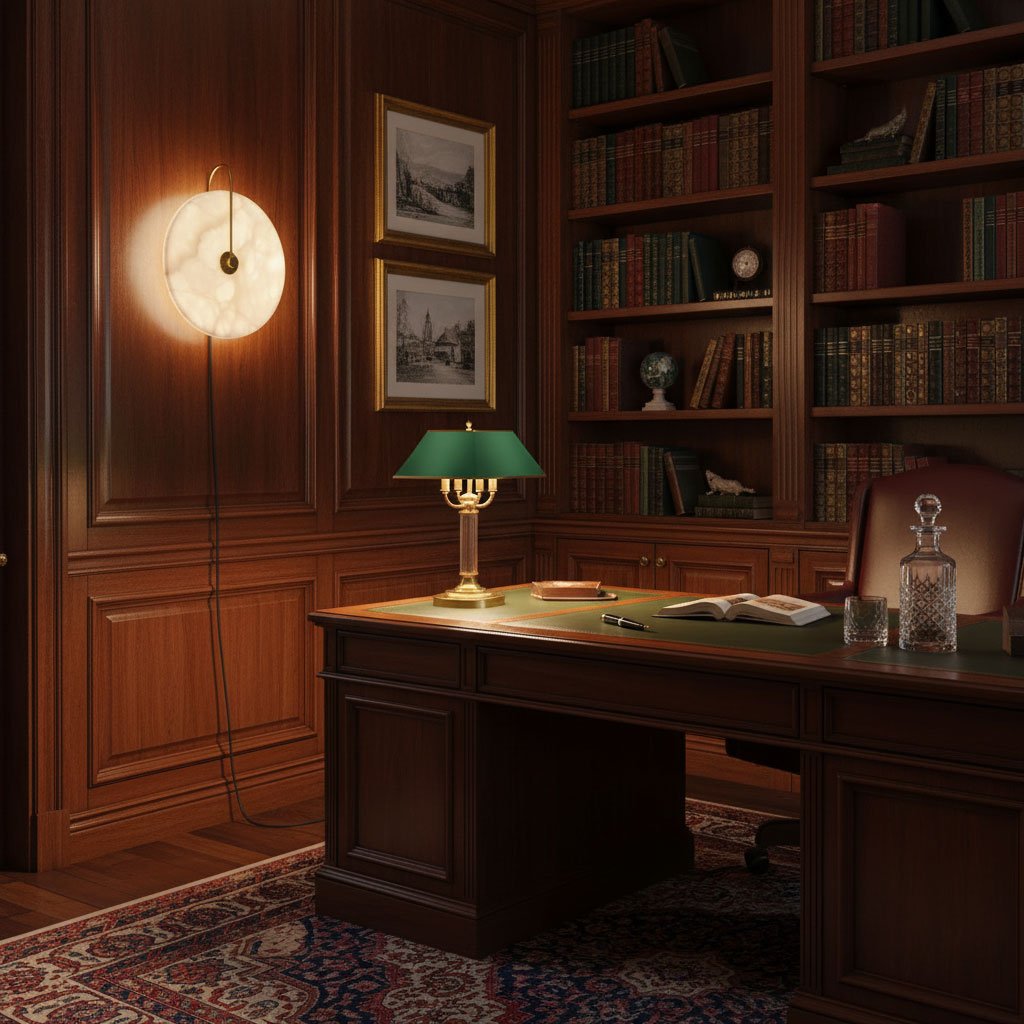 Lampada da parete LED Alabastro Plug-In