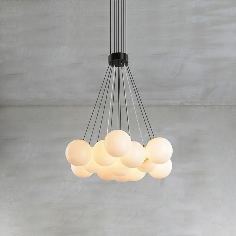 Lampadario Lunare in Alabastro