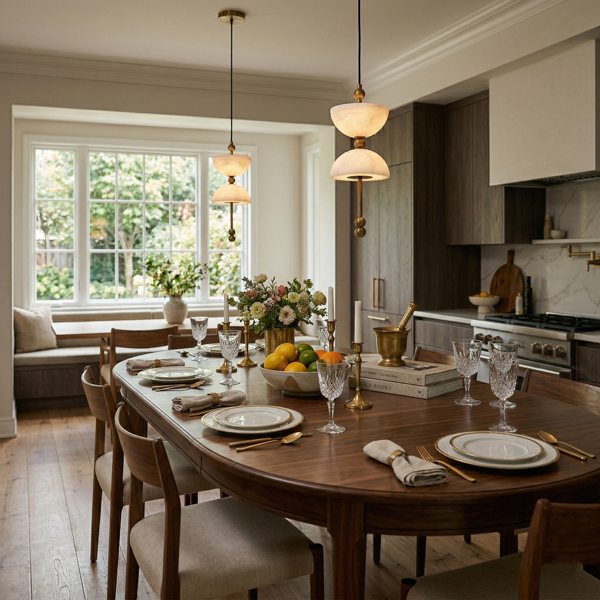 Lampada a sospensione in Alabastro Lyra