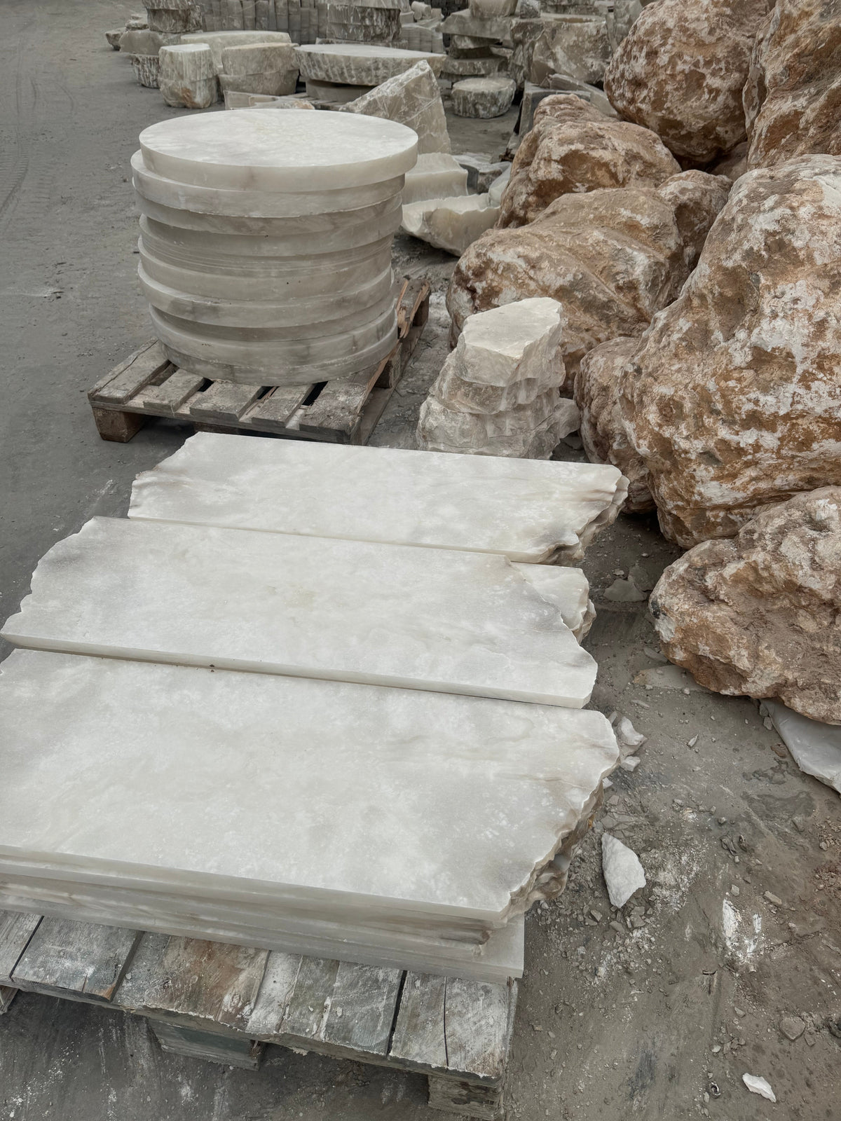 Lampada da Parete Rettangolare in Alabastro