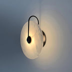 Lampada da Parete in Alabastro Nordico