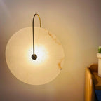 Lampada da Parete in Alabastro Nordico