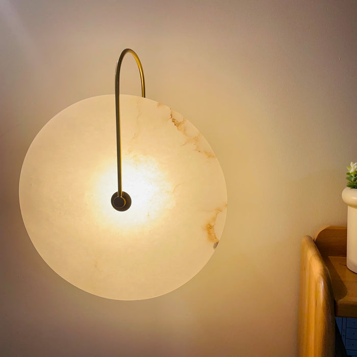 Lampada da Parete LED in Alabastro Rilassante