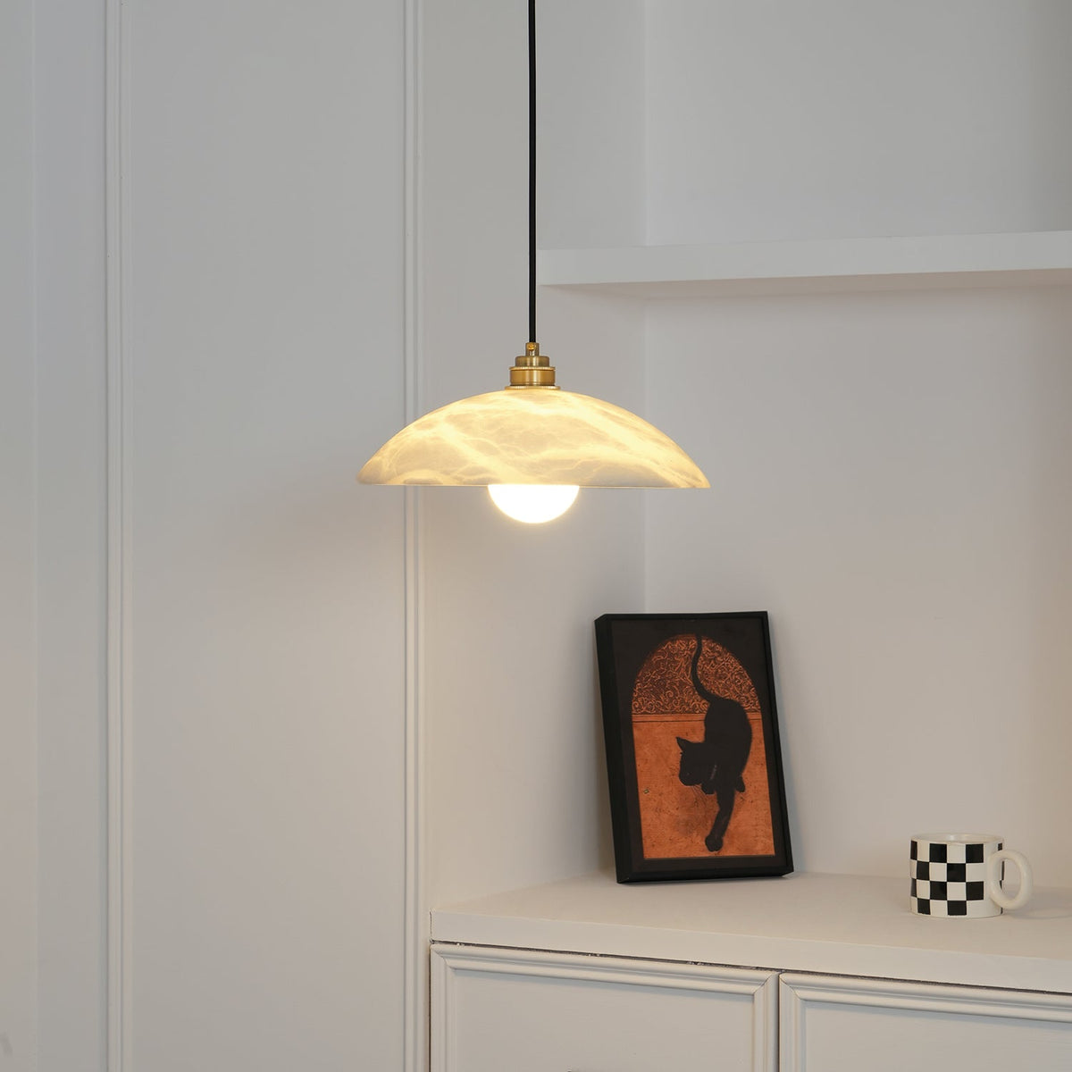 Lampadario in Alabastro